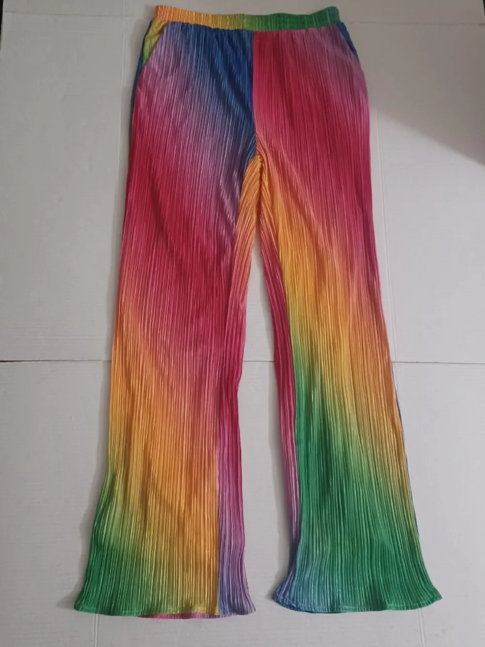 DRESSED IN LALA PLISSE' RAINBOW DAYDREAM TWO PIECE PANTS SET SIZE MEDIUM - Picture 14 of 14